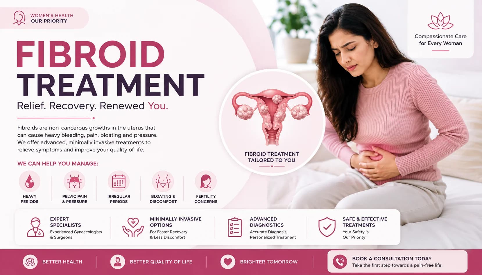 Uterine Fibroid Treatment in Hyderabad