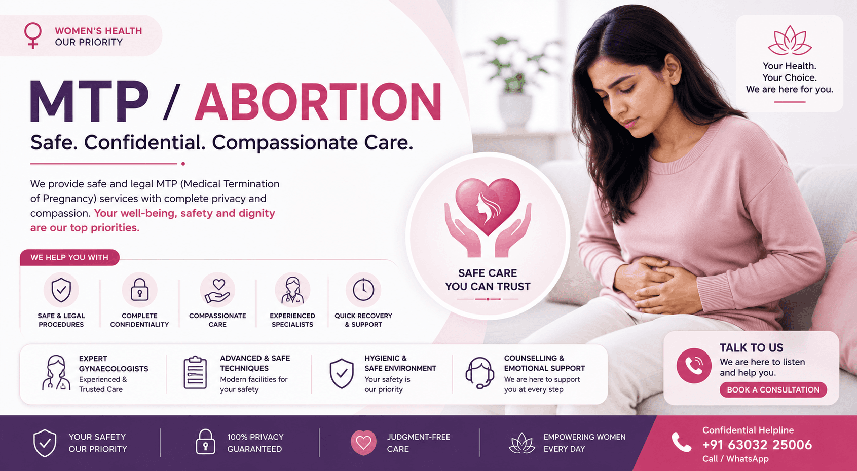 MTP & Abortion Care in Hyderabad